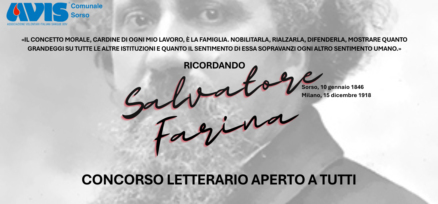 RICORDANDO SALVATORE FARINA